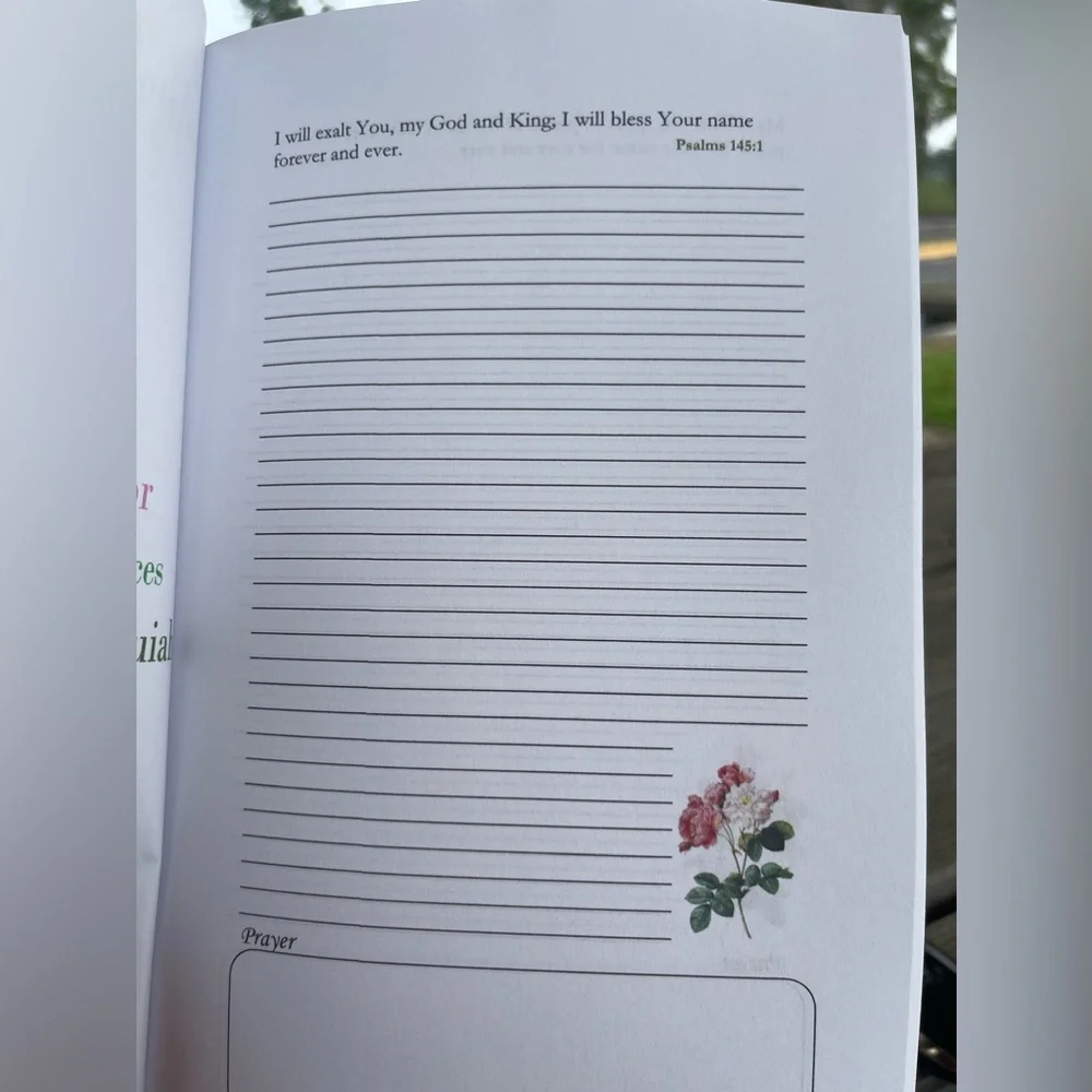 Psalms of Praise Prayer Journal Daily Writing Notebook
